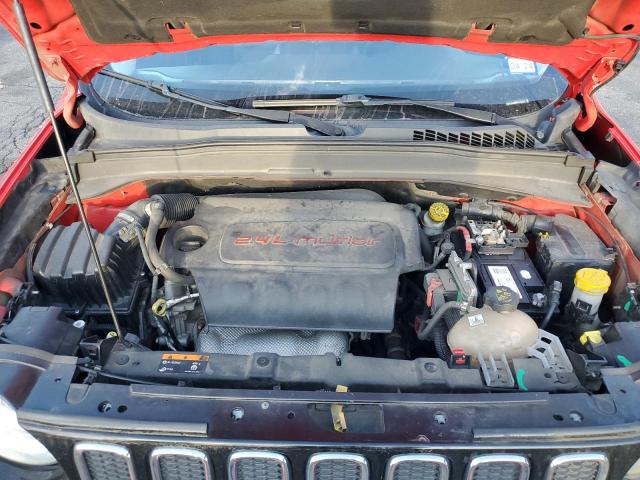 ZACCJAAB5HPF74227 - 2017 JEEP RENEGADE SPORT RED photo 12