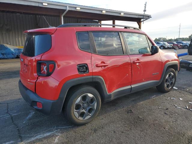ZACCJAAB5HPF74227 - 2017 JEEP RENEGADE SPORT RED photo 3