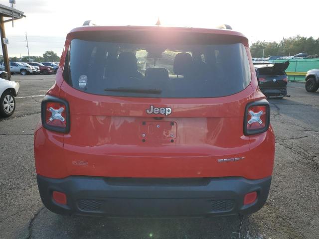 ZACCJAAB5HPF74227 - 2017 JEEP RENEGADE SPORT RED photo 6