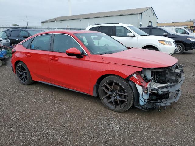 19XFL1H89NE402101 - 2022 HONDA CIVIC SPORT TOURING RED photo 4