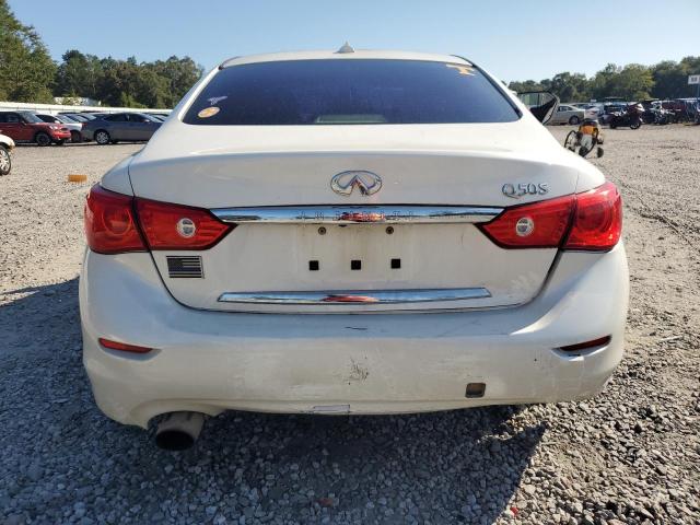 JN1CV7AP9HM642579 - 2017 INFINITI Q50 BASE WHITE photo 6