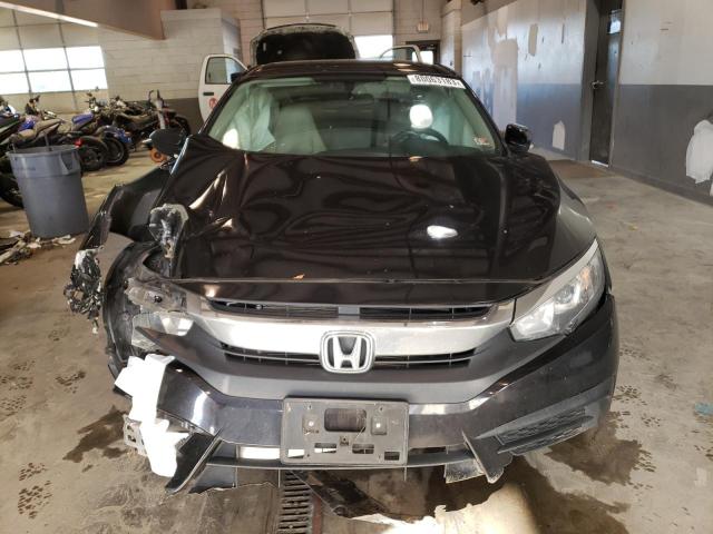 2HGFC2F53JH558729 - 2018 HONDA CIVIC LX BLACK photo 5