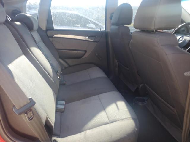 KL1TD6DE3AB065240 - 2010 CHEVROLET AVEO LS Bordo foto 10