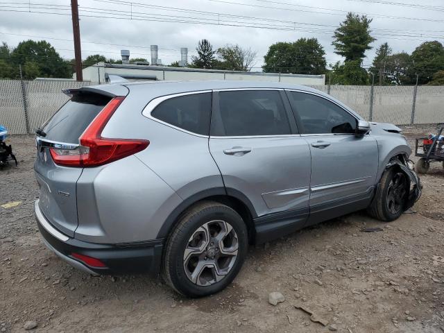 7FARW2H57JE077246 - 2018 HONDA CR-V EX SILVER photo 3