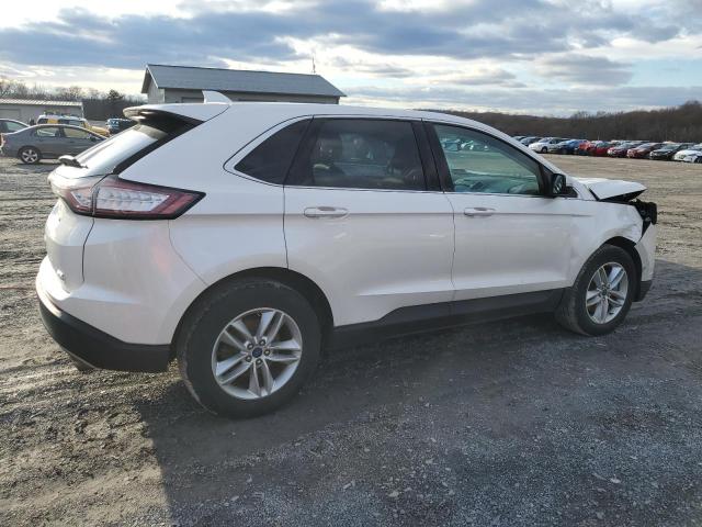 2FMPK4J87GBC33155 - 2016 FORD EDGE SEL WHITE photo 3