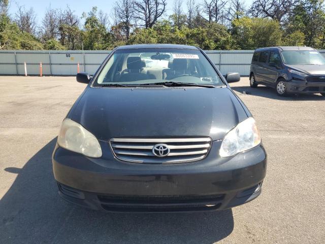 JTDBR32E842041446 - 2004 TOYOTA COROLLA CE BLACK photo 5