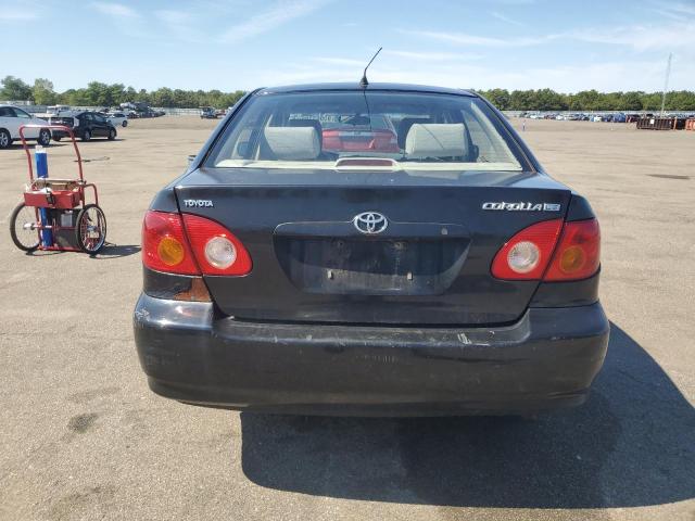 JTDBR32E842041446 - 2004 TOYOTA COROLLA CE BLACK photo 6