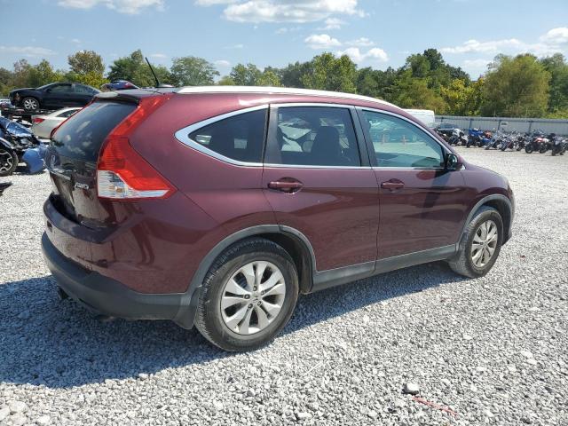 5J6RM4H72DL070442 - 2013 HONDA CR-V EXL MAROON photo 3