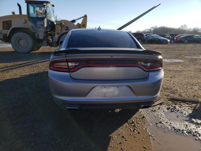 2C3CDXJG3HH563898 - 2017 DODGE CHARGER SXT SILVER photo 6