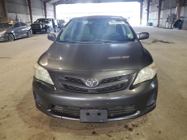 5YFBU4EE8DP151690 - 2013 TOYOTA COROLLA BASE CHARCOAL photo 5