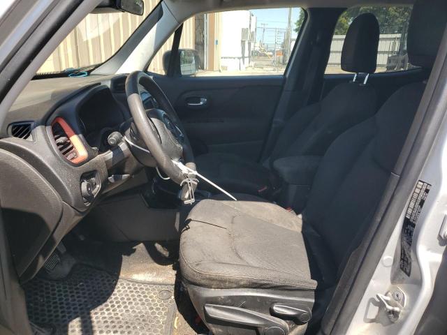 ZACCJBAB6JPJ23865 - 2018 JEEP RENEGADE SPORT SILVER photo 7