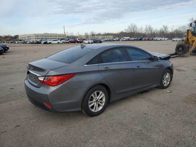 5NPEB4AC3EH940349 - 2014 HYUNDAI SONATA GLS GRAY photo 3