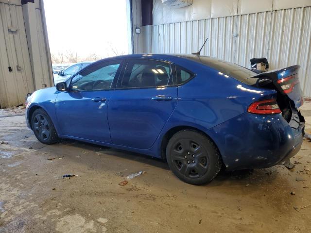 1C3CDFAA5ED668392 - 2014 DODGE DART SE BLUE photo 2