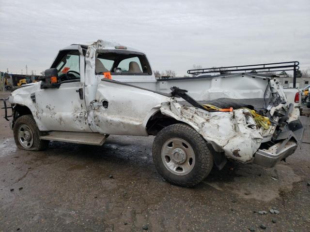 1FTWF31Y08EC40405 - 2008 FORD F350 SRW SUPER DUTY WHITE photo 2