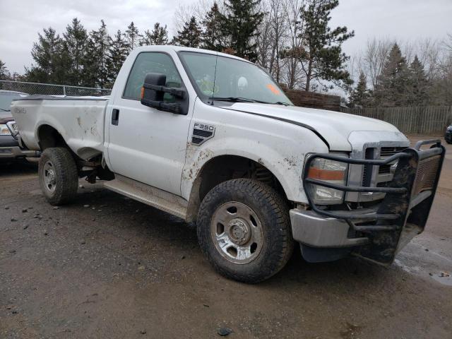 1FTWF31Y08EC40405 - 2008 FORD F350 SRW SUPER DUTY WHITE photo 4