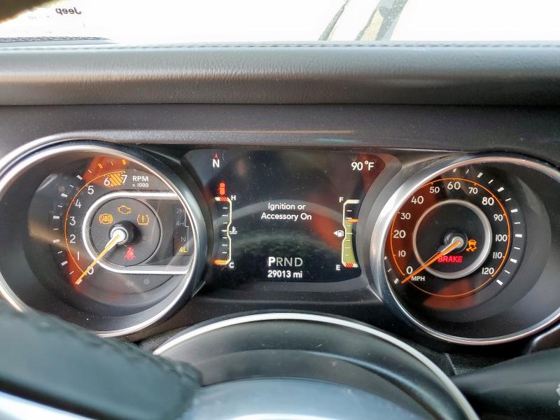 1C4HJXEN8NW262561 - 2022 JEEP WRANGLER U SAHARA Qara foto 9