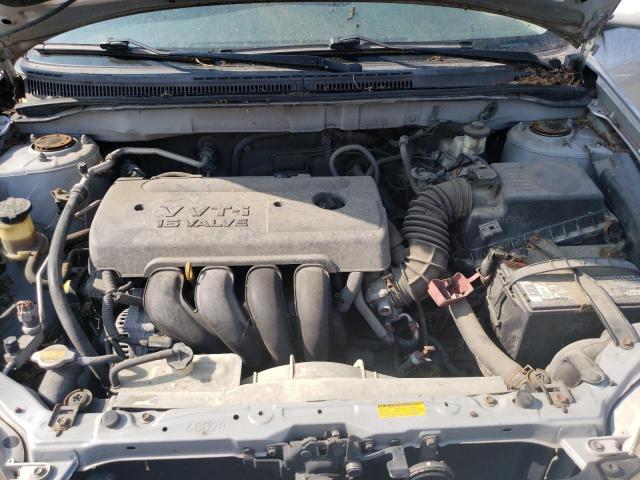 2T1BR32E67C835495 - 2007 TOYOTA COROLLA CE فضي صورة 11