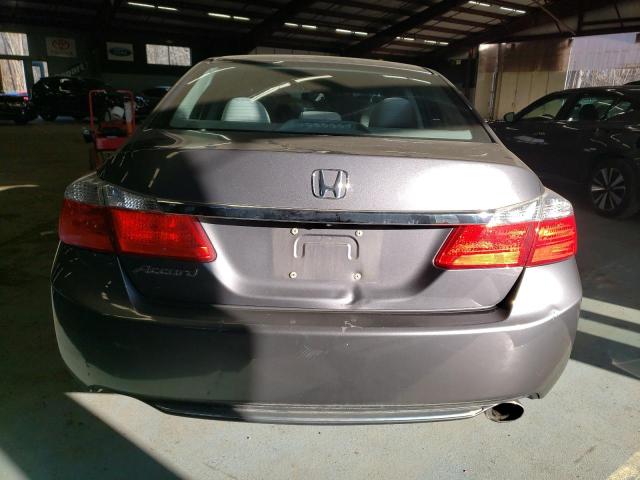 1HGCR2F75DA087656 - 2013 HONDA ACCORD EX GRAY photo 6