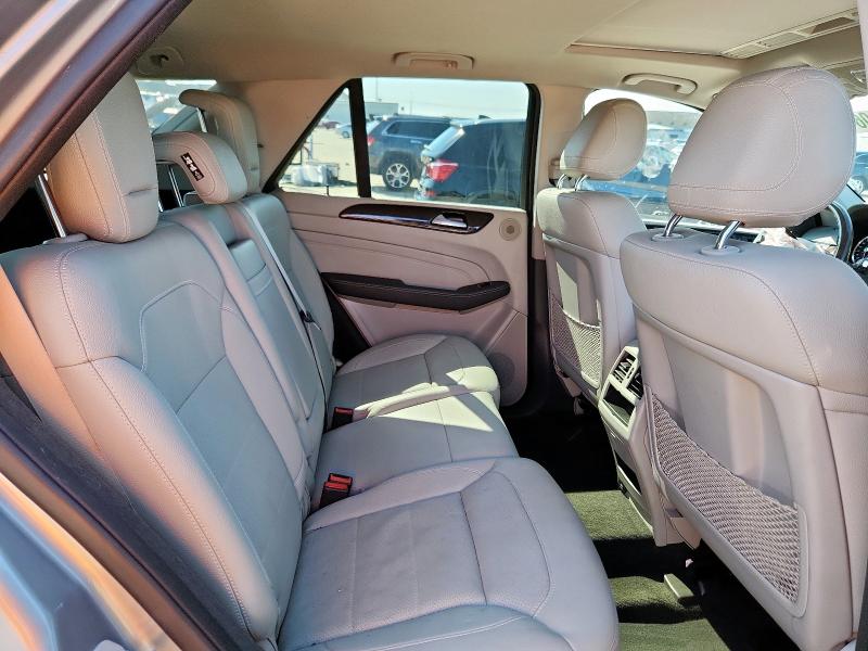 4JGDA5JB0FA467557 - 2015 MERCEDES-BENZ ML 350 GRAY photo 11