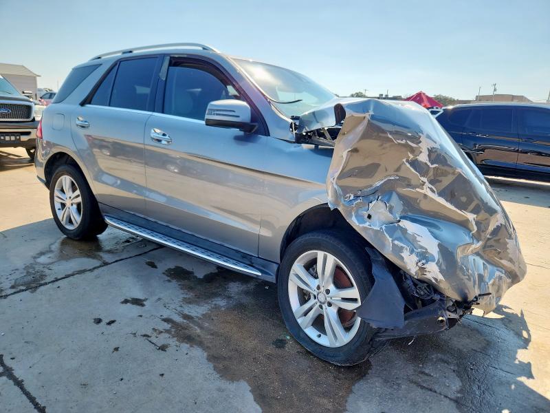 4JGDA5JB0FA467557 - 2015 MERCEDES-BENZ ML 350 GRAY photo 4