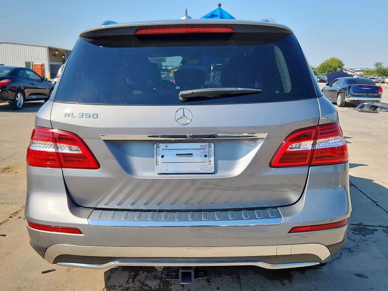 4JGDA5JB0FA467557 - 2015 MERCEDES-BENZ ML 350 GRAY photo 6
