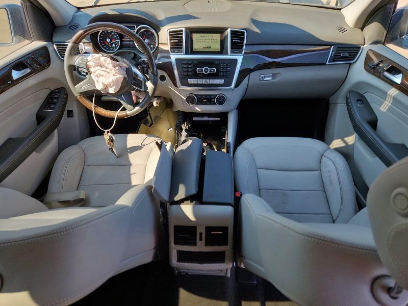 4JGDA5JB0FA467557 - 2015 MERCEDES-BENZ ML 350 GRAY photo 8