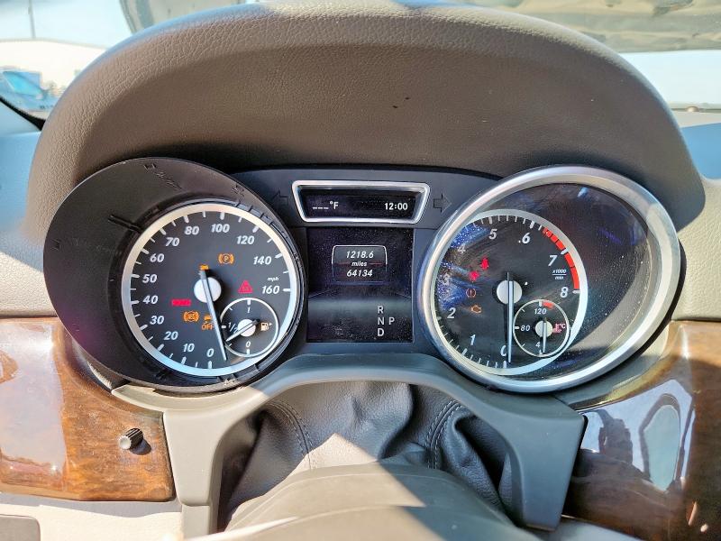 4JGDA5JB0FA467557 - 2015 MERCEDES-BENZ ML 350 GRAY photo 9