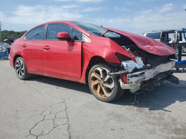 2HGFB6E53DH702697 - 2013 HONDA CIVIC SI RED photo 4