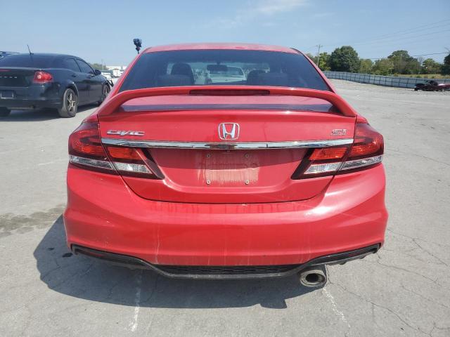 2HGFB6E53DH702697 - 2013 HONDA CIVIC SI RED photo 6