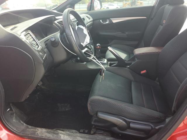 2HGFB6E53DH702697 - 2013 HONDA CIVIC SI RED photo 7