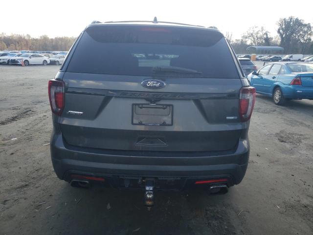 1FM5K8GT6GGB04939 - 2016 FORD EXPLORER SPORT GRAY photo 6