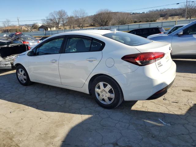 3KPFK4A76HE115535 - 2017 KIA FORTE LX WHITE photo 2