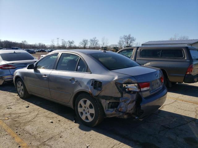 5NPET46F28H382367 - 2008 HYUNDAI SONATA GLS SILVER photo 2