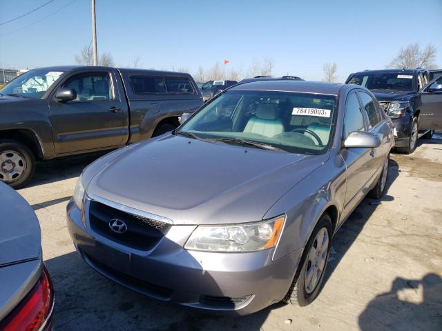 5NPET46F28H382367 - 2008 HYUNDAI SONATA GLS SILVER photo 5