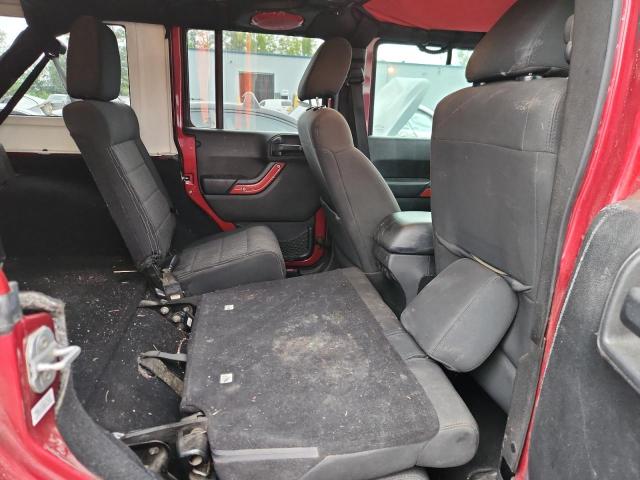 1C4HJWEG0CL207550 - 2012 JEEP WRANGLER U SAHARA Bordo foto 10
