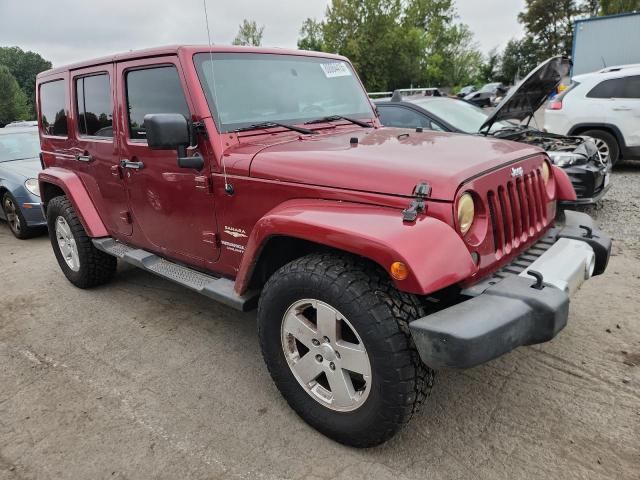 1C4HJWEG0CL207550 - 2012 JEEP WRANGLER U SAHARA Bordo foto 4