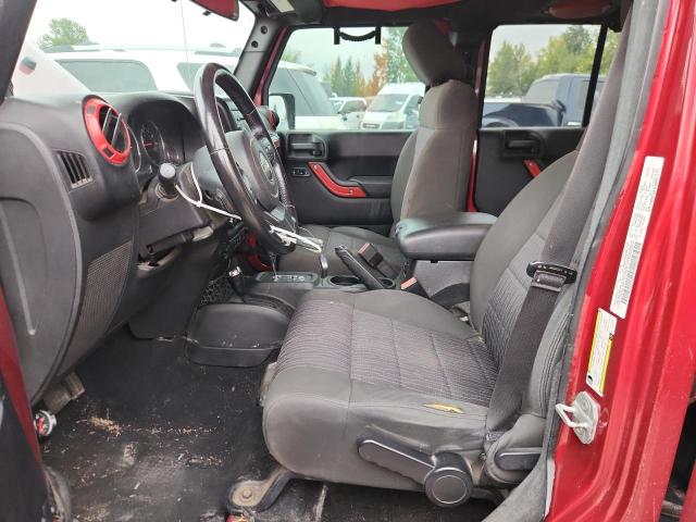 1C4HJWEG0CL207550 - 2012 JEEP WRANGLER U SAHARA Bordo foto 7