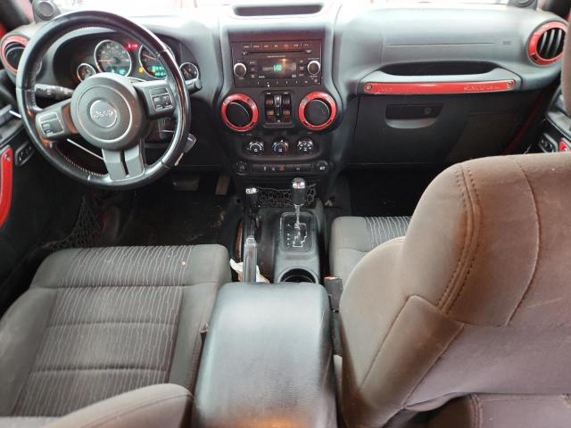 1C4HJWEG0CL207550 - 2012 JEEP WRANGLER U SAHARA Bordo foto 8