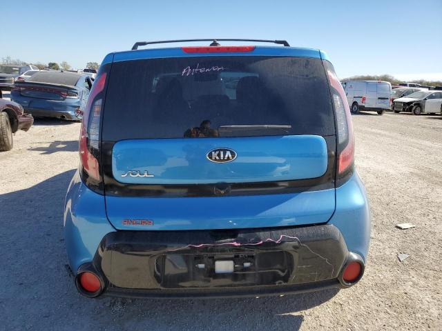 KNDJP3A57G7331946 - 2016 KIA SOUL + BLUE photo 6