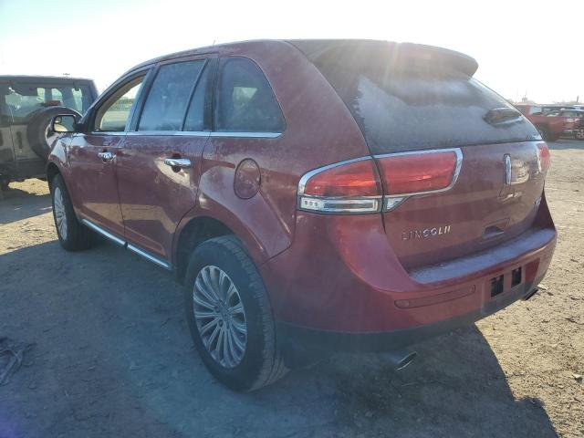 2LMDJ6JK8EBL08122 - 2014 LINCOLN MKX RED photo 2