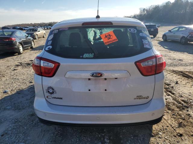 1FADP5BU2DL542382 - 2013 FORD C-MAX SEL WHITE photo 6