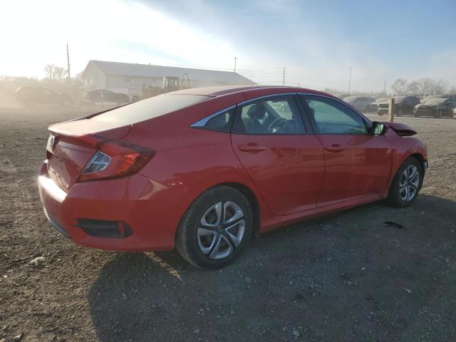 2HGFC2F53JH529358 - 2018 HONDA CIVIC LX RED photo 3