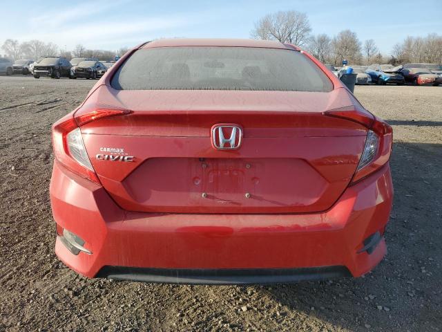 2HGFC2F53JH529358 - 2018 HONDA CIVIC LX RED photo 6