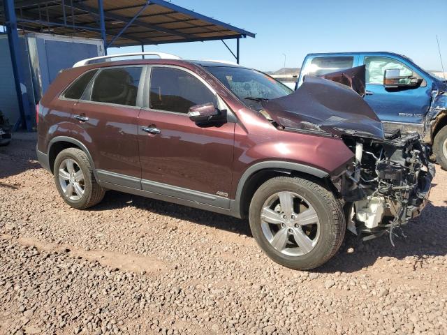 5XYKUDA20DG393664 - 2013 KIA SORENTO EX PURPLE photo 4