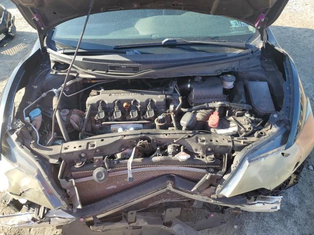 2HGFG3B52FH510520 - 2015 HONDA CIVIC LX შავი ფოტო 11