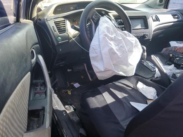 2HGFG3B52FH510520 - 2015 HONDA CIVIC LX შავი ფოტო 8