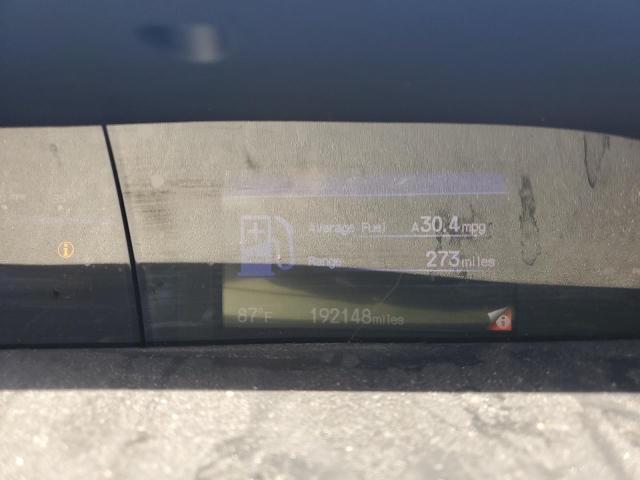 2HGFG3B52FH510520 - 2015 HONDA CIVIC LX შავი ფოტო 9