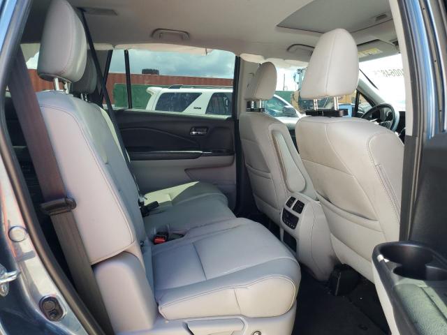 5FNYF5H53HB040469 - 2017 HONDA PILOT EXL BLUE photo 10