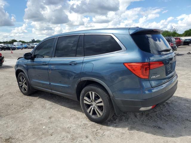 5FNYF5H53HB040469 - 2017 HONDA PILOT EXL BLUE photo 2