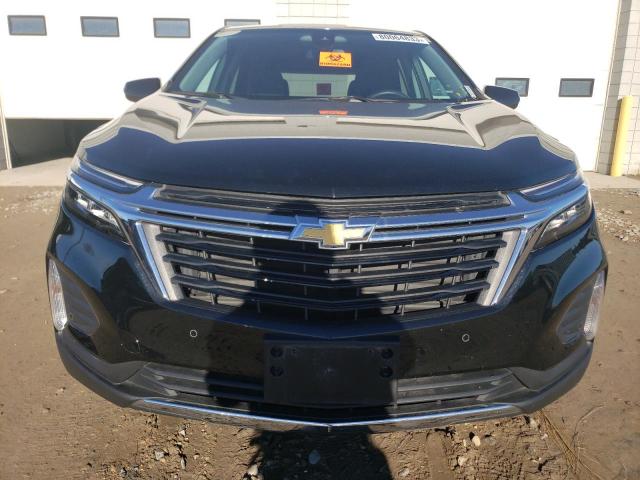 3GNAXKEV2NL155358 - 2022 CHEVROLET EQUINOX LT BLACK photo 5